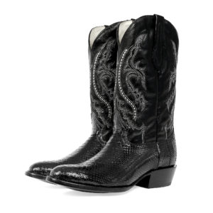 Men's Western Boot cowboy boots pair of boots side view