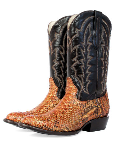 Men's Western Boot cowboy boots pair of boots side view