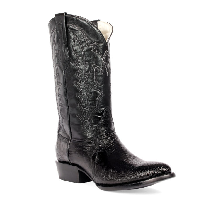 Men's Western Boot cowboy boots Clayton lizard leather side view