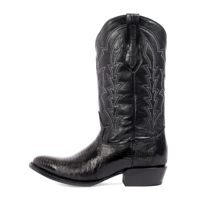 Men's Western Boot cowboy boots Clayton lizard leather side view