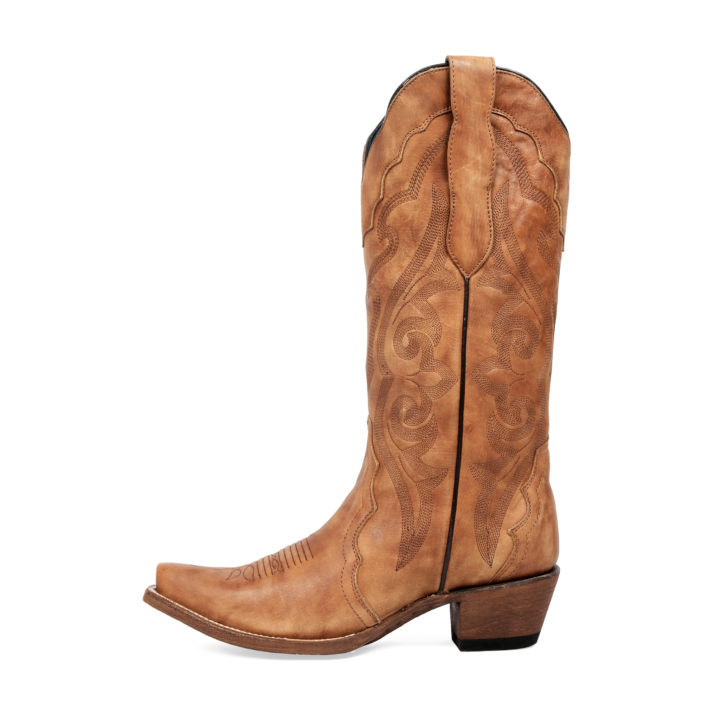 Side view of Women's Western Boot Cowgirl Boots Ponderosa by JB Dillon